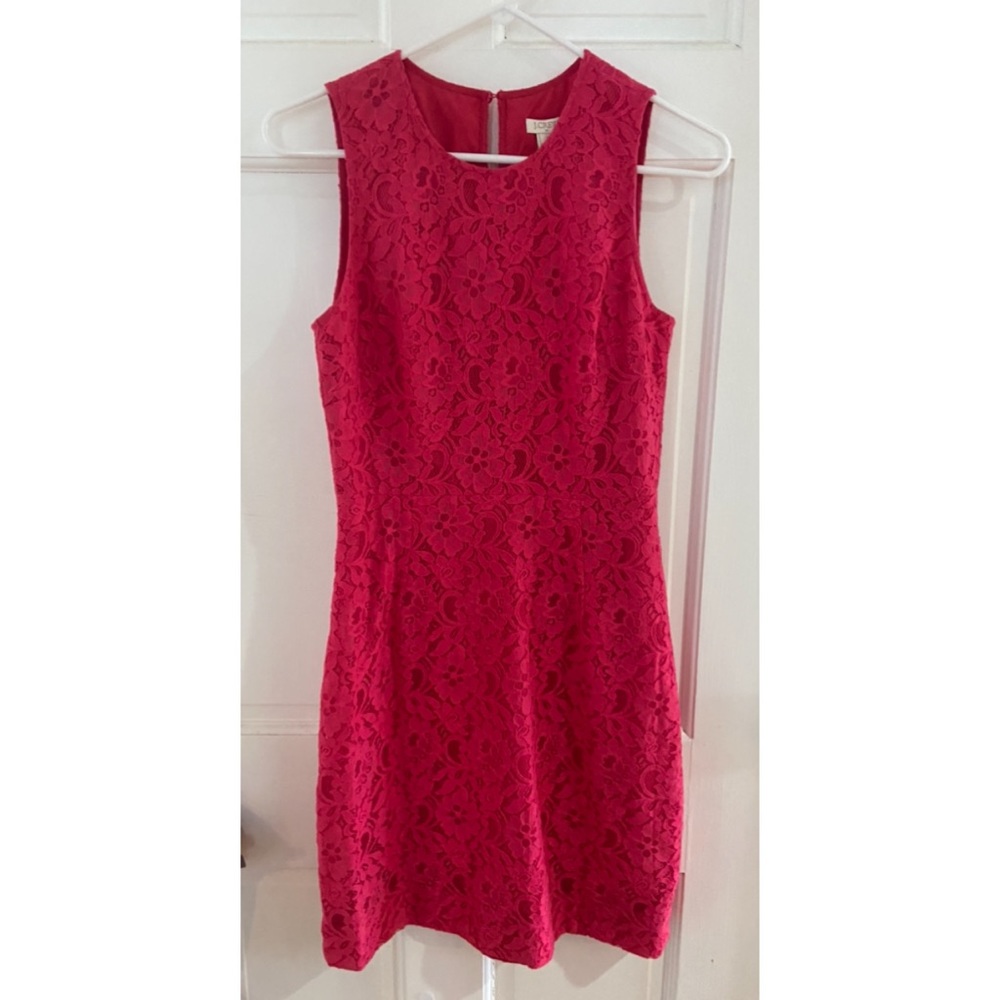 J.Crew Floral Lace Cocktail Dress NWT
